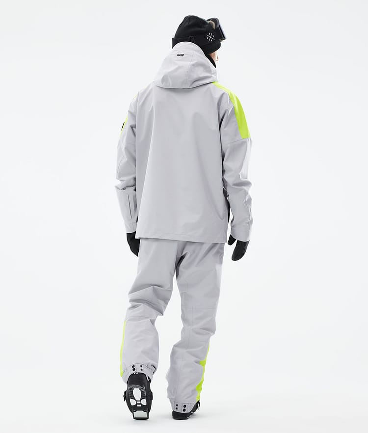 Dope Blizzard LE Skidjacka Herr Limited Edition Stripe Light Grey, Bild 6 av 10