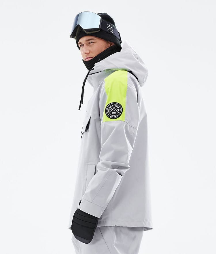 Dope Blizzard LE Skidjacka Herr Limited Edition Stripe Light Grey, Bild 7 av 10
