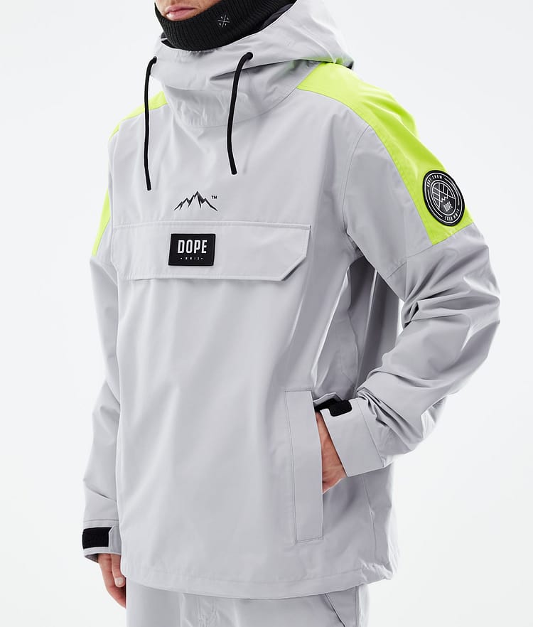 Dope Blizzard LE Skidjacka Herr Limited Edition Stripe Light Grey, Bild 9 av 10