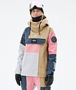 Dope Blizzard LE W Snowboardjacka Dam Limited Edition Patchwork Khaki