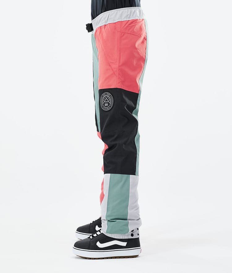 Dope Blizzard LE W Snowboardbyxa Dam Limited Edition Patchwork Coral, Image 2 of 4