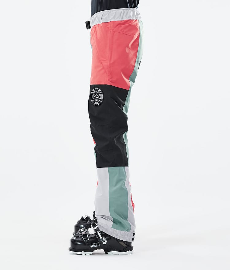 Dope Blizzard LE W Skidbyxa Dam Limited Edition Patchwork Coral, Image 2 of 4