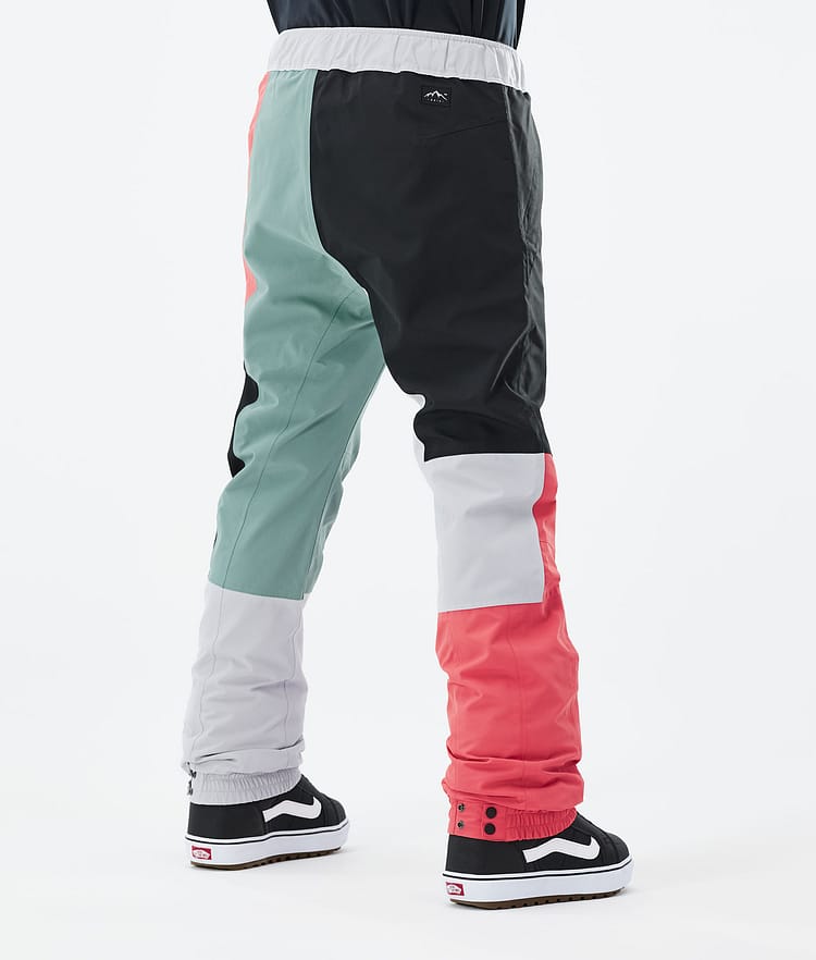 Dope Blizzard LE W Snowboardbyxa Dam Limited Edition Patchwork Coral, Image 3 of 4