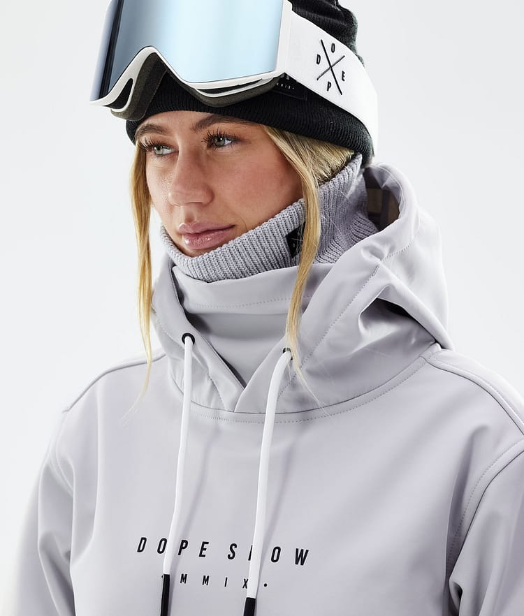 Dope Yeti W 21 Snowboardjacka Dam Range Light Grey, Image 3 of 8