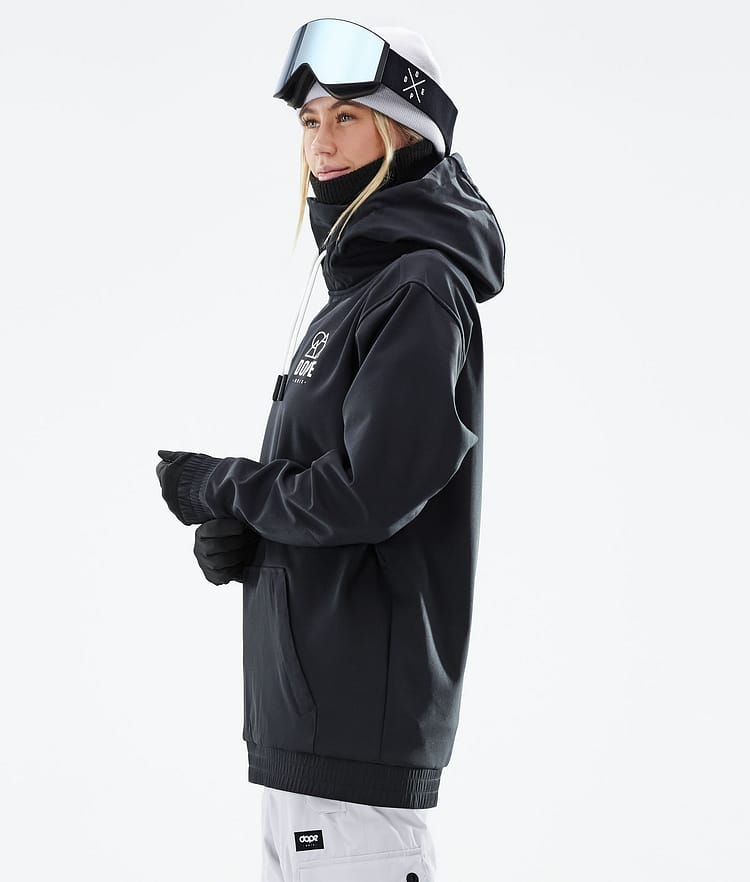 Dope Yeti W 21 Snowboardjacka Dam Rise Black, Image 7 of 8