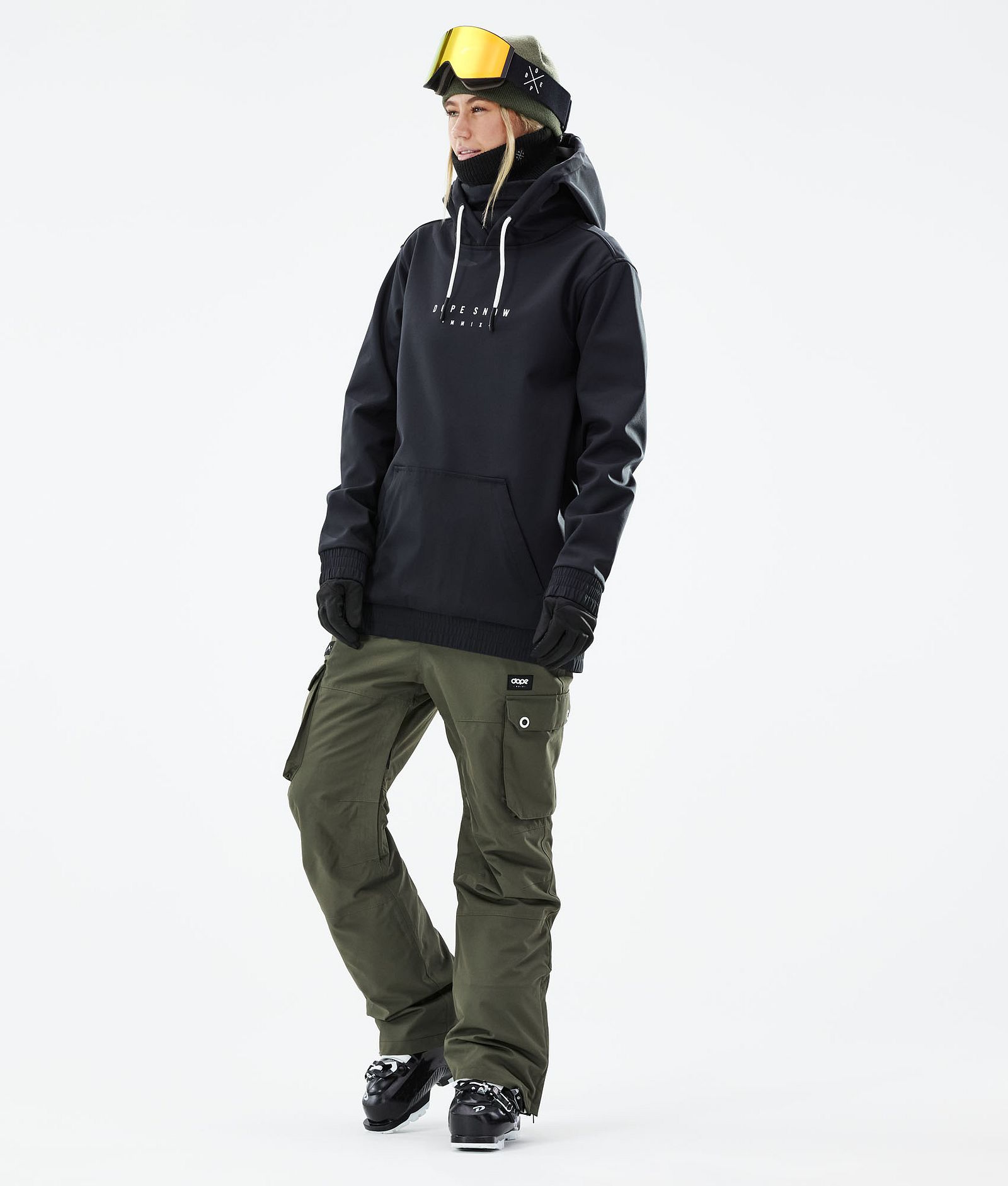 Dope Yeti 2021 Skidjacka Dam Dope Snow Black, Bild 4 av 9