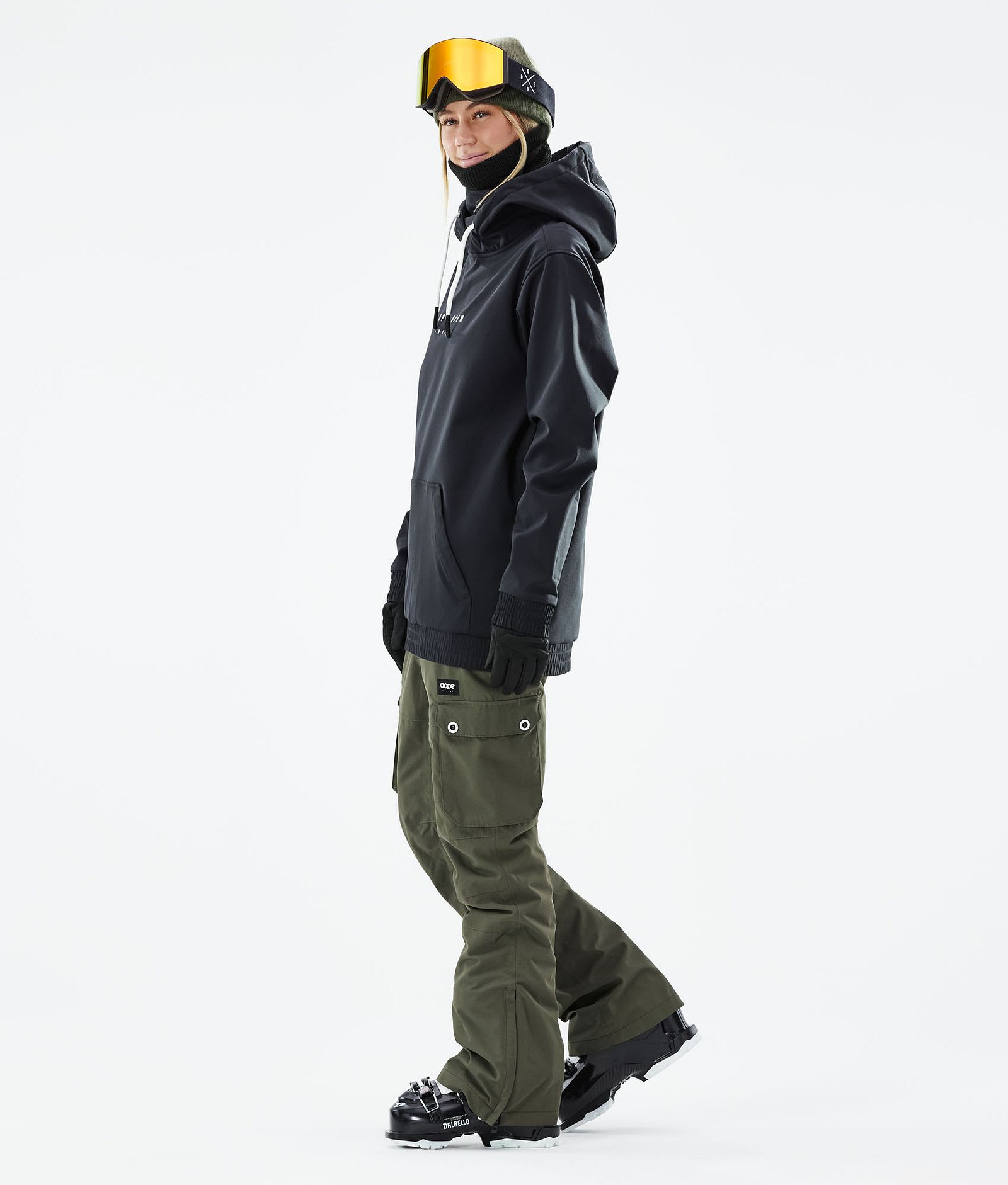 Dope Yeti 2021 Skidjacka Dam Dope Snow Black, Bild 5 av 9