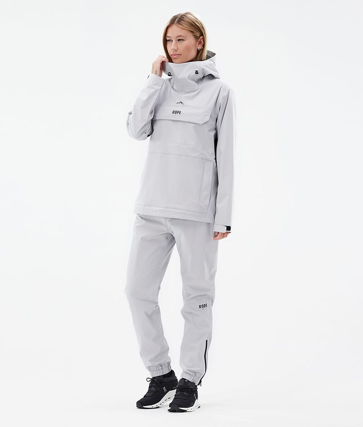 Dope Downpour W Regnbyxa Dam Light Grey, Bild 3 av 10