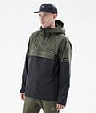 Dope Hiker Light Outdoor Jacka Herr Olive Green/Black