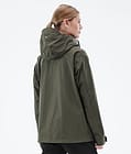 Dope Blizzard Light W Full Zip Outdoor Jacka Dam Olive Green, Bild 7 av 10