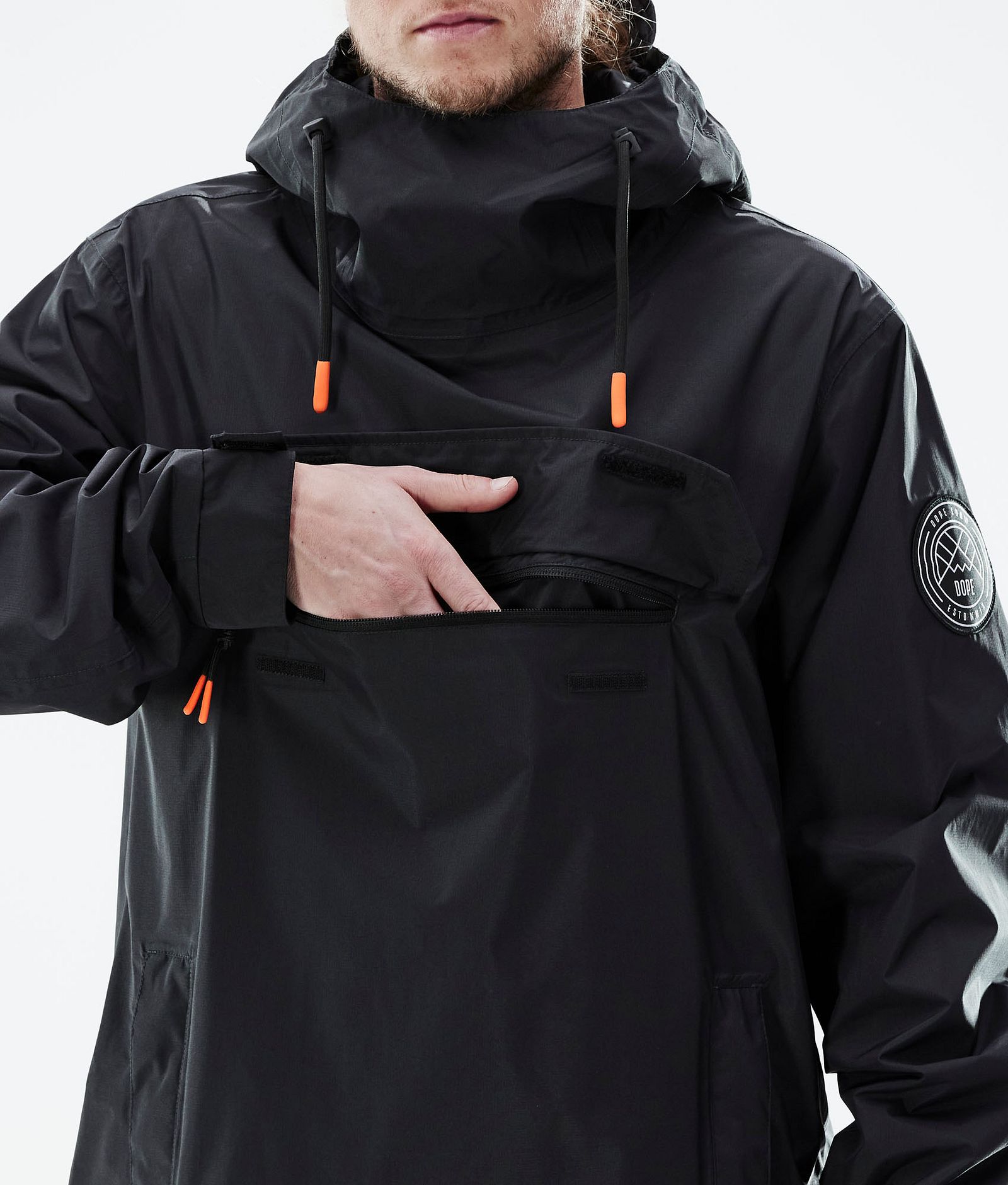 Dope Blizzard Light Outdoor Jacka Herr Black, Bild 9 av 9