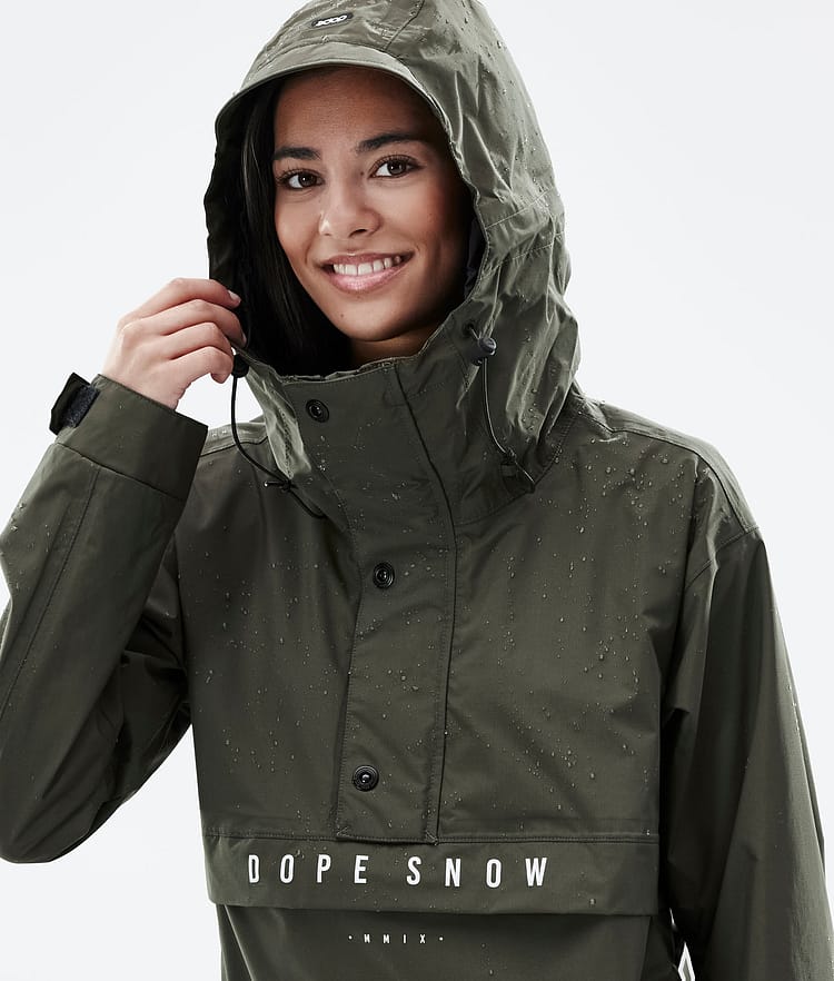 Dope Legacy Light W Outdoor Jacka Kvinna Olive Green