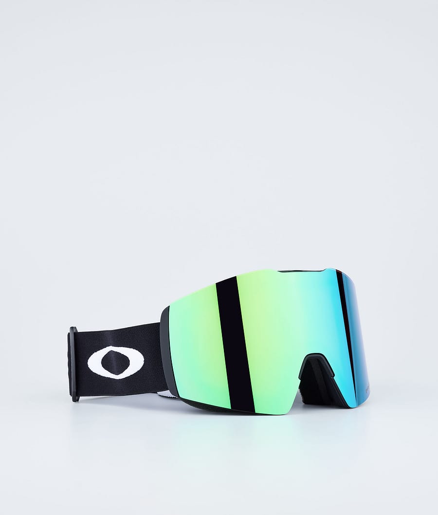 Oakley Fall Line L Skidglasögon Herr Matte Black With Prizm Snow Jade Iridium Lens