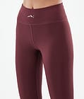 Dope Lofty Leggings Dam Burgundy, Bild 5 av 7