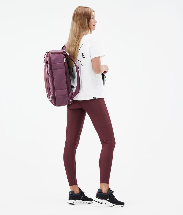 Dope Lofty Tech Leggings Dam Burgundy