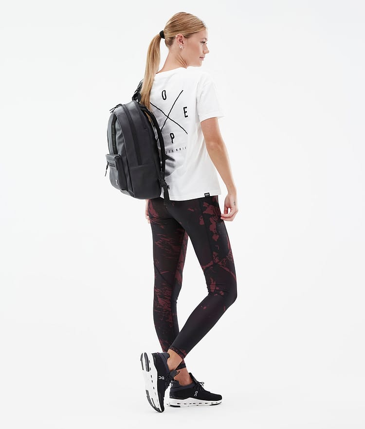Dope Lofty Tech Leggings Dam Paint Burgundy, Bild 4 av 8