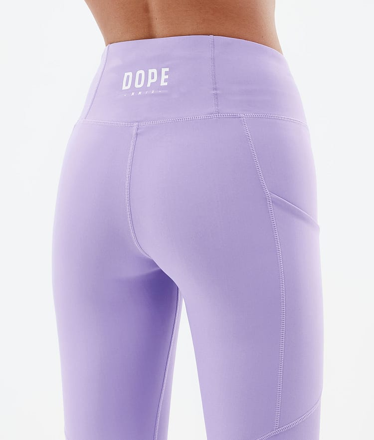 Dope Lofty Tech Leggings Dam Faded Violet