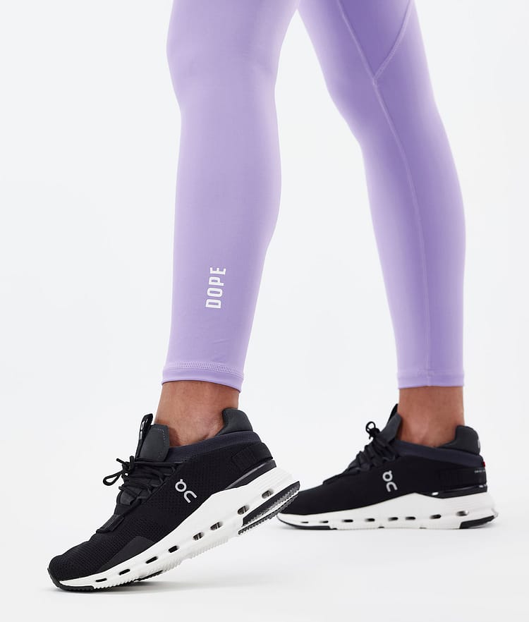 Dope Lofty Tech Leggings Dam Faded Violet