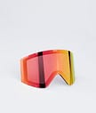 Montec Scope 2021 Goggle Lens Extralins Snow Herr Ruby Red Mirror