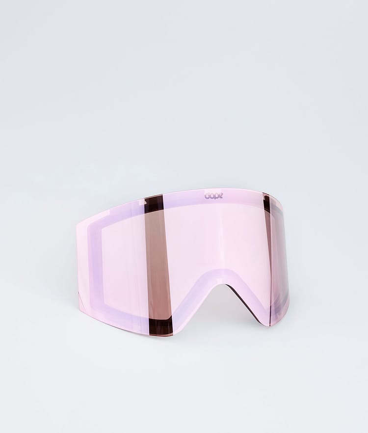 Dope Sight 2021 Goggle Lens Extralins Snow Pink Mirror