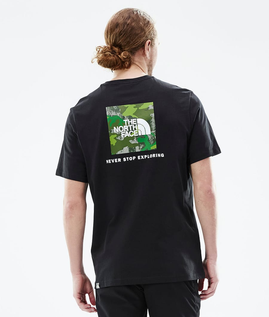 The North Face Redbox T-shirt Tnf Black/Tea Green Tnf Camo Print