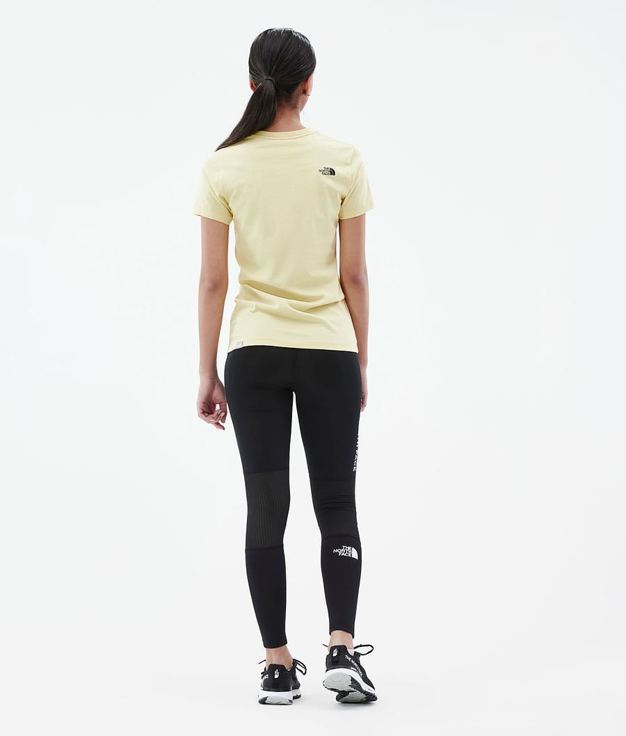 The North Face Easy T-shirt Dam Pale Banana
