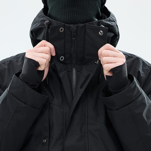 Främre dragkedja med dubbla flikar Huvudproduktbild,