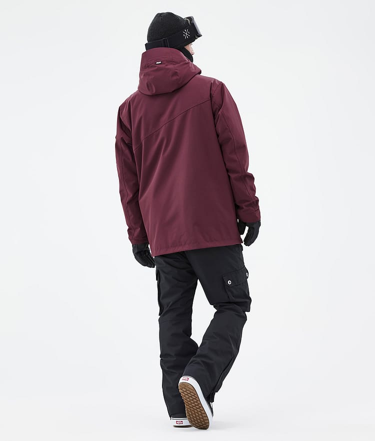 Dope Adept Snowboardjacka Herr Burgundy