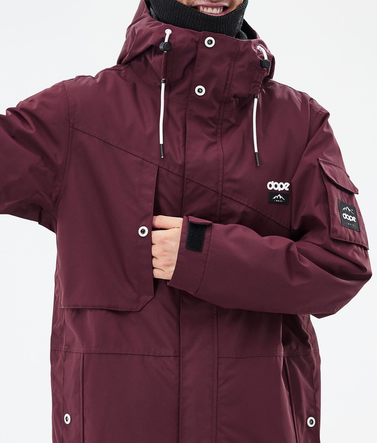 Dope Adept Skidjacka Herr Burgundy, Bild 9 av 10