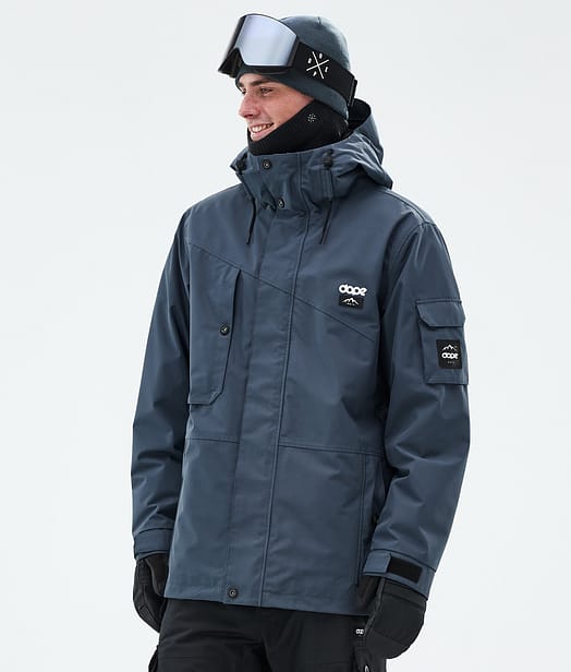 Dope Adept Snowboardjacka Herr Metal Blue