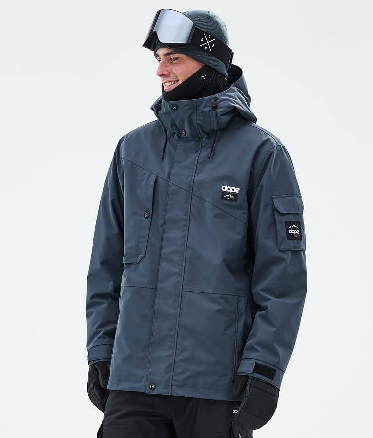 Dope Adept Snowboardjacka Herr Metal Blue, Bild 1 av 10