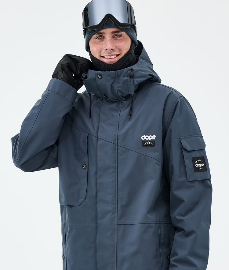 Dope Adept Skidjacka Herr Metal Blue, Bild 2 av 10