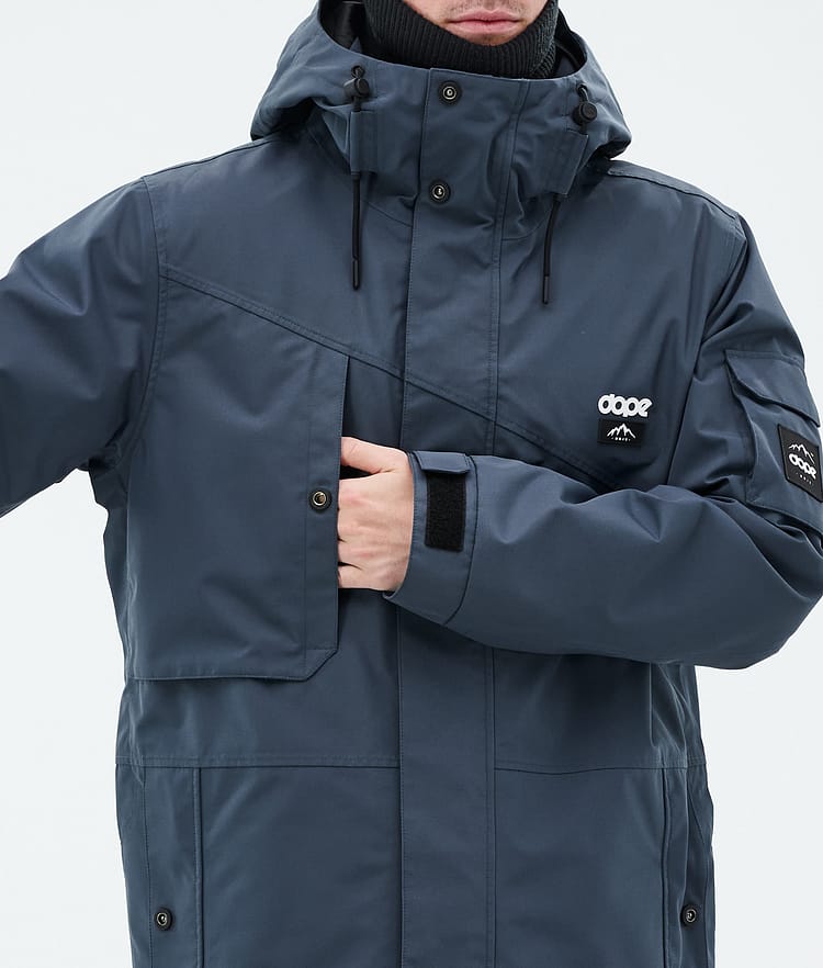 Dope Adept Snowboardjacka Herr Metal Blue, Bild 9 av 10