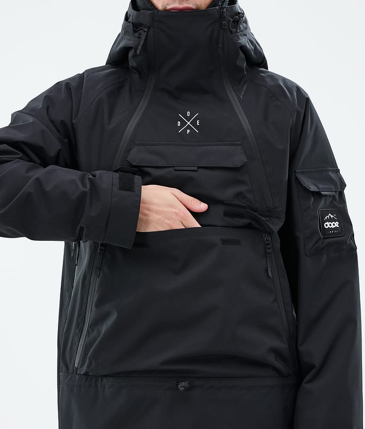 Dope Akin Snowboardjacka Herr Black, Bild 9 av 10