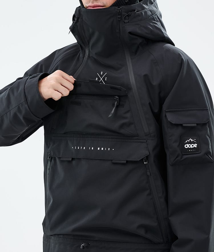 Dope Akin Snowboardjacka Herr Black, Bild 10 av 10