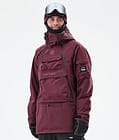 Dope Akin Snowboardjacka Herr Burgundy Renewed, Bild 1 av 9