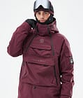 Dope Akin Snowboardjacka Herr Burgundy Renewed, Bild 2 av 9