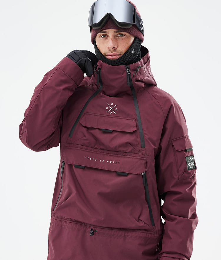 Dope Akin Snowboardjacka Herr Burgundy