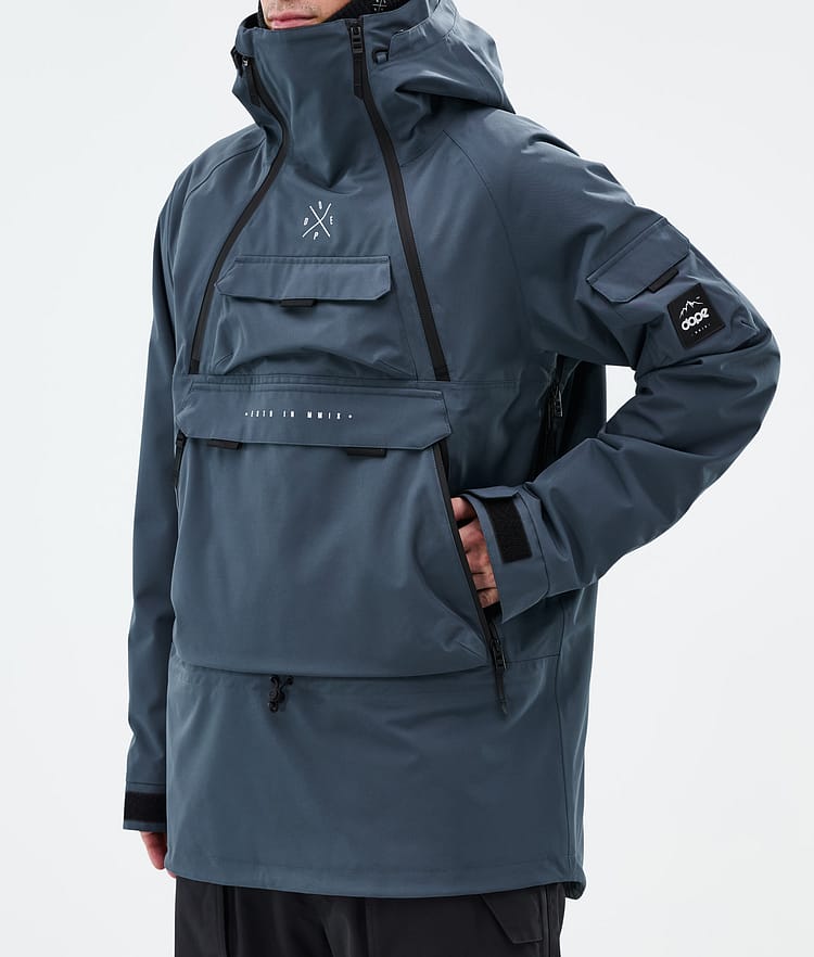 Dope Akin Skidjacka Herr Metal Blue, Bild 8 av 10