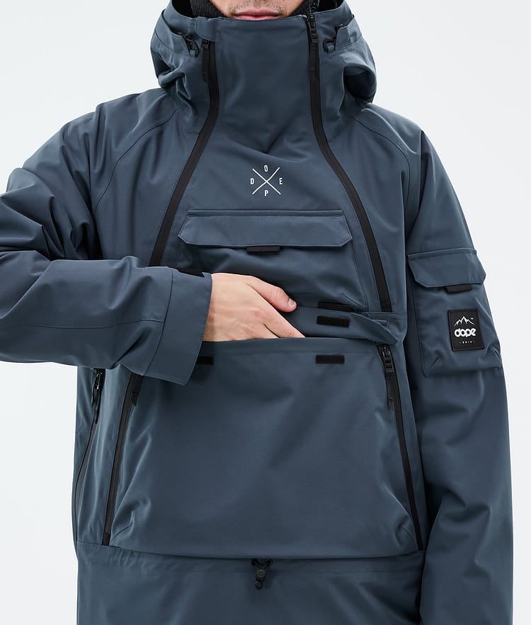 Dope Akin Skidjacka Herr Metal Blue, Bild 9 av 10