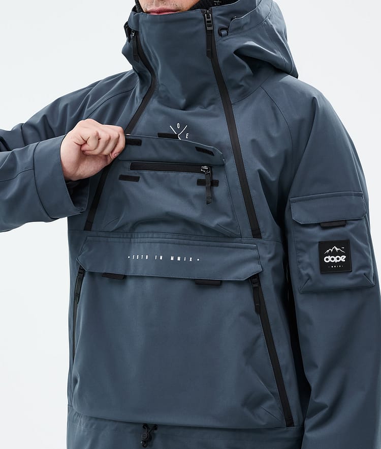 Dope Akin Skidjacka Herr Metal Blue, Bild 10 av 10