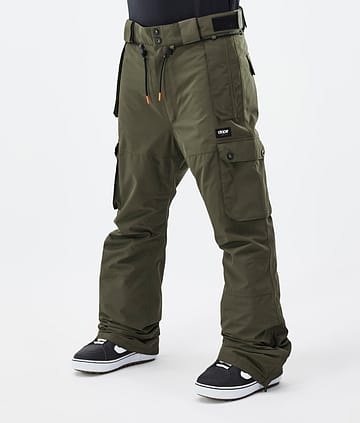 Dope Iconic Snowboardbyxa Man Olive Green