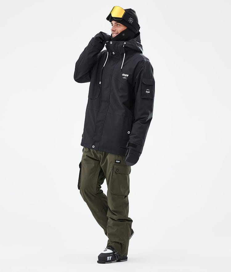 Dope Iconic Skidbyxa Herr Olive Green, Bild 2 av 7