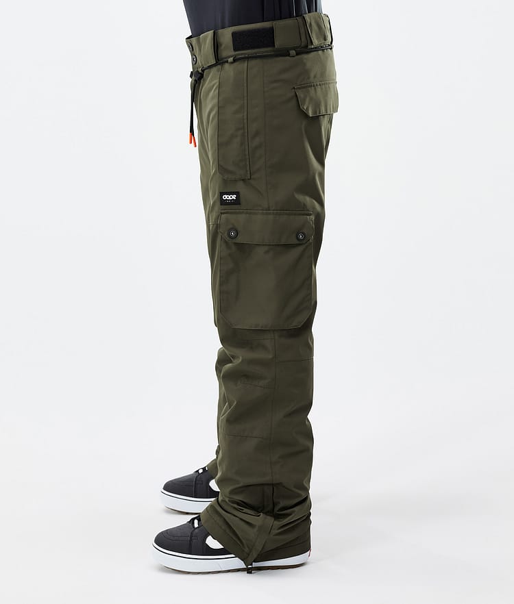 Dope Iconic Snowboardbyxa Herr Olive Green