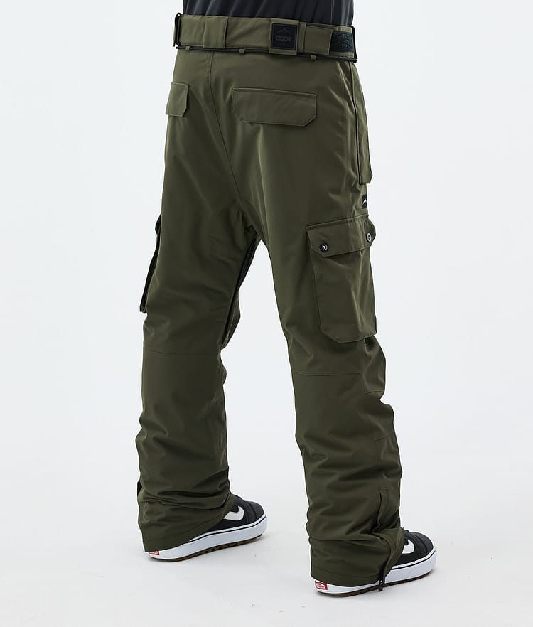 Dope Iconic Snowboardbyxa Herr Olive Green, Bild 4 av 7