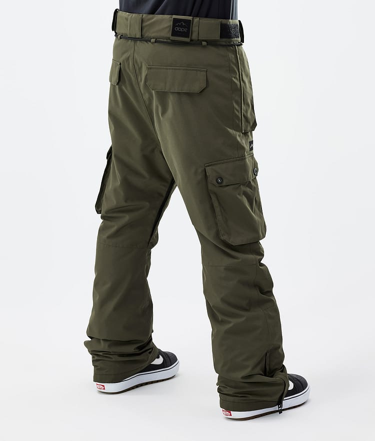 Dope Iconic Snowboardbyxa Herr Olive Green