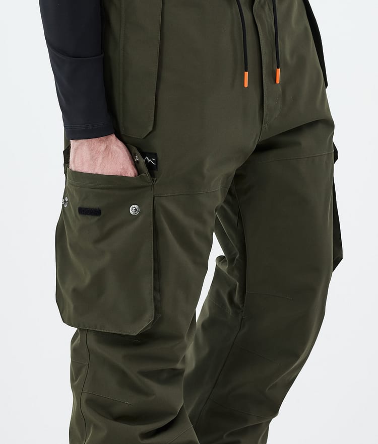 Dope Iconic Skidbyxa Herr Olive Green, Bild 6 av 7