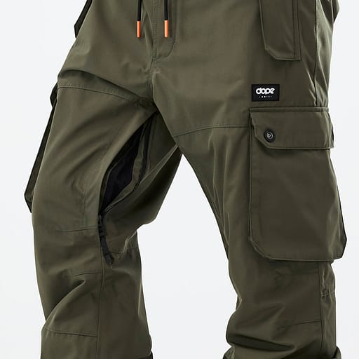 Ventilations dragkedjor med mesh på insidan Huvudproduktbild,