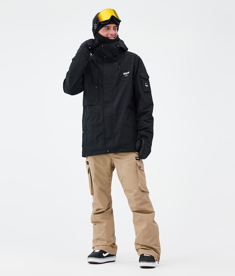 Dope Iconic Snowboardbyxa Herr Khaki Renewed, Bild 2 av 7