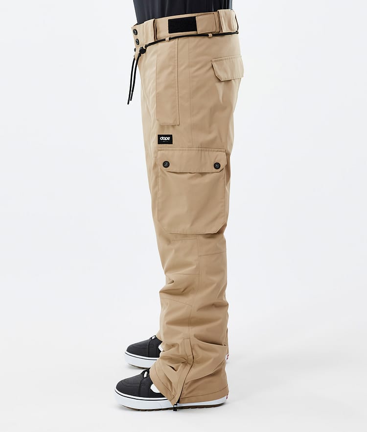 Dope Iconic Snowboardbyxa Herr Khaki Renewed, Bild 3 av 7